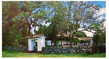 Hacienda Cañasgordas
(arquitectura de la Colonia)