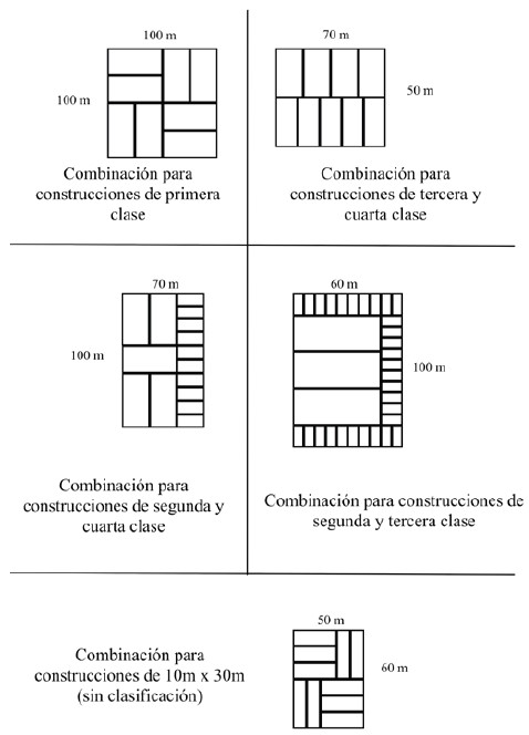 
Ejemplos de manzanas propuestas por Bogot&aacute; Futuro
