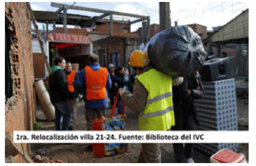 
Primera relocalización Villa
21-24
