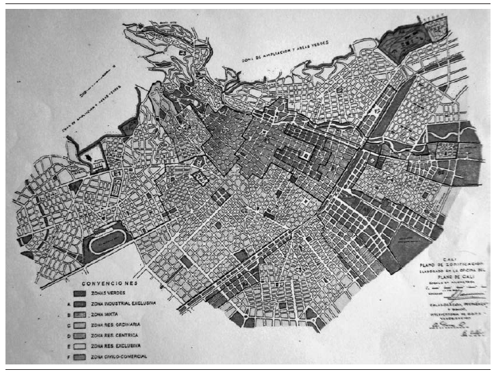 
Plano de zonificación de la ciudad (sin fecha)
