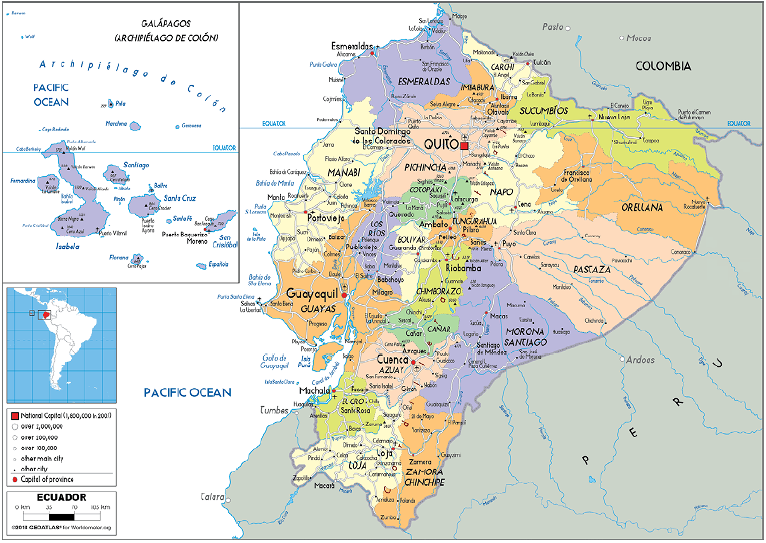 División política del Ecuador
