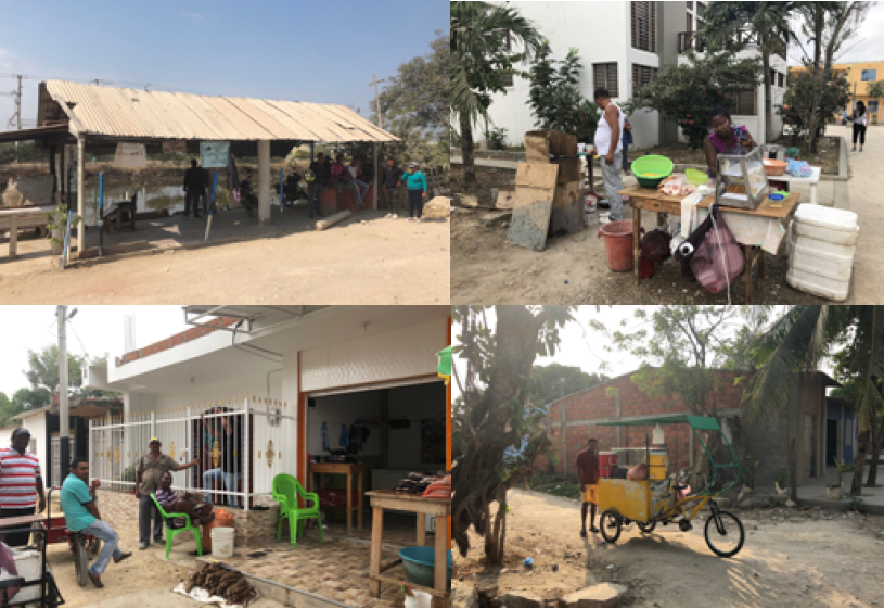 Actividad económica en hogares y emprendimiento, Barrio El Pozón