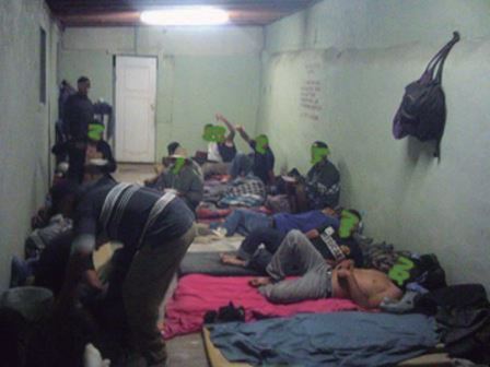 
A dormir en el albergue. Foto: Chiapas
