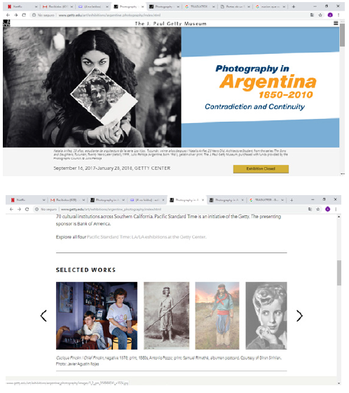 Screenshot Photography in Argentina, 1850-2010: Contradiction and Continuity,