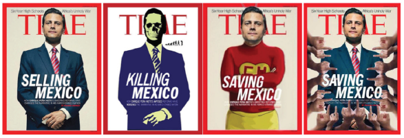 Parodia de la portada de la Revista Time, Edición 28, Febrero de 2014