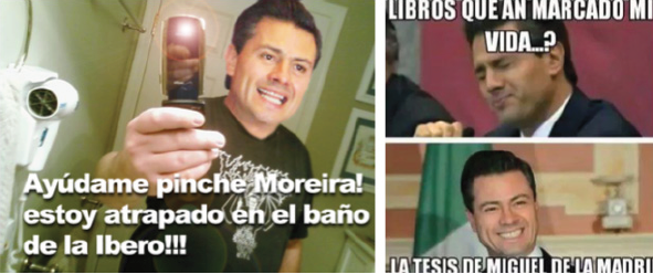 Memes relacionados con el suceso en la Universidad Iberoamericana el 11 de mayo 2012