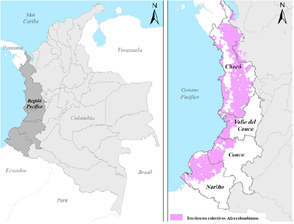 
Región Pacífico de Colombia y territorios colectivos
